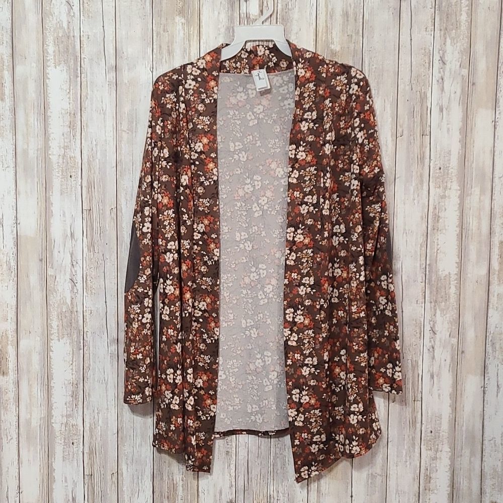 Women's Floral Print Cardigan
